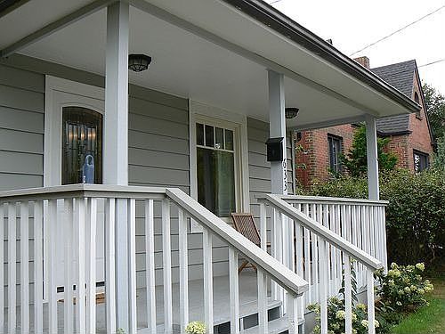 3/4 view of front