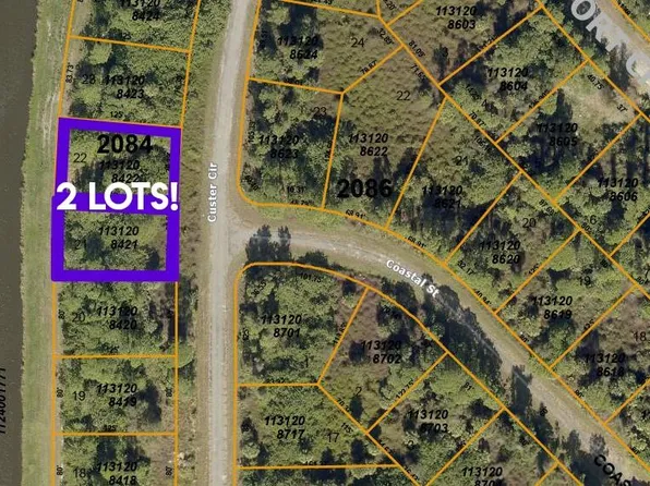 Lots 21 & 22 Custer Cir #21-22, North Pt, FL 34288