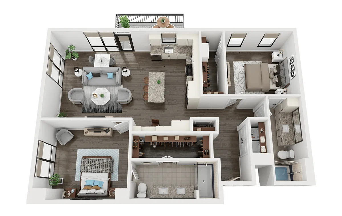 Floor plan B2