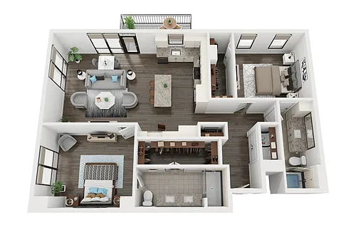 Floor plan B2