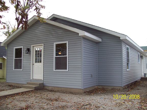 Front of house, finished being built October 2008