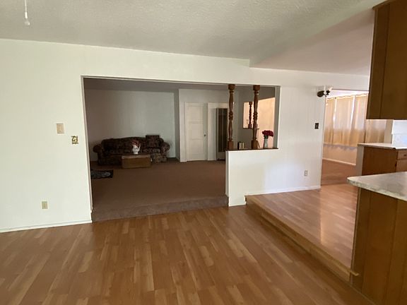 Family room looking into living room