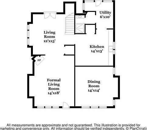 4th image of 615 E Columbia Ave