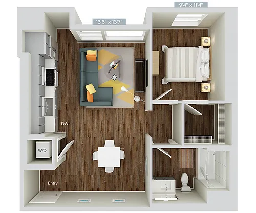 Floor plan A6-724