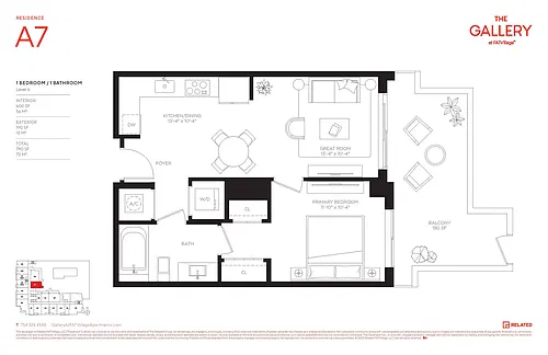 Floor plan A7