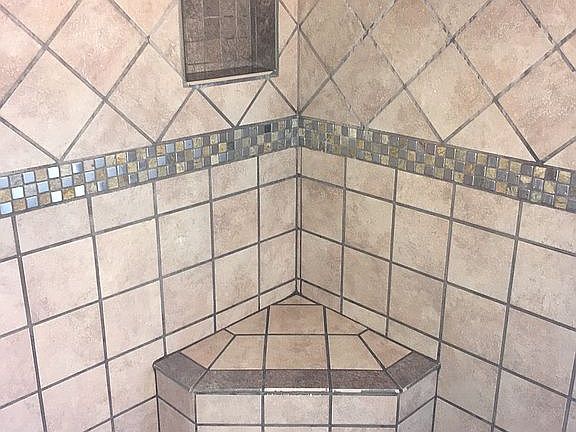 Master shower