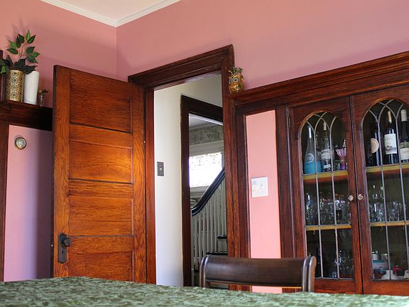 Original inset cabinets throughout