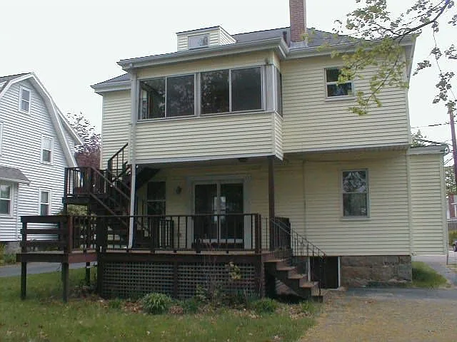 Rear w/ deck, shed & 4+ parking