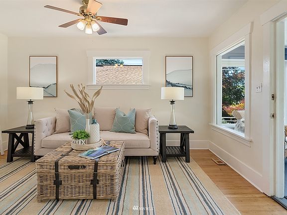 The main floor living space is the perfect blend of classic elegance and comfort.