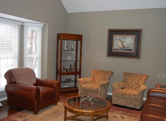Vaulted Ceiling in Den or Office