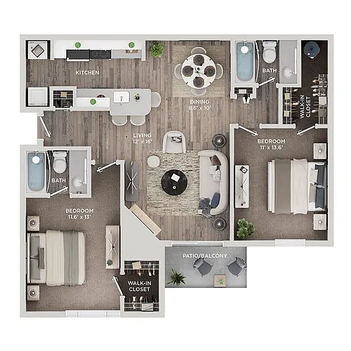 Floor plan D