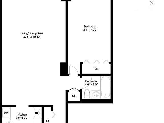 2nd image of 220 E 60th St APT 8H