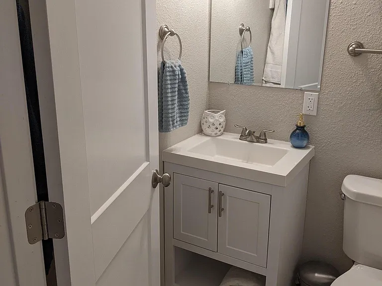 Basement bathroom