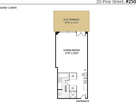 2nd image of 20 Pine St APT 2503