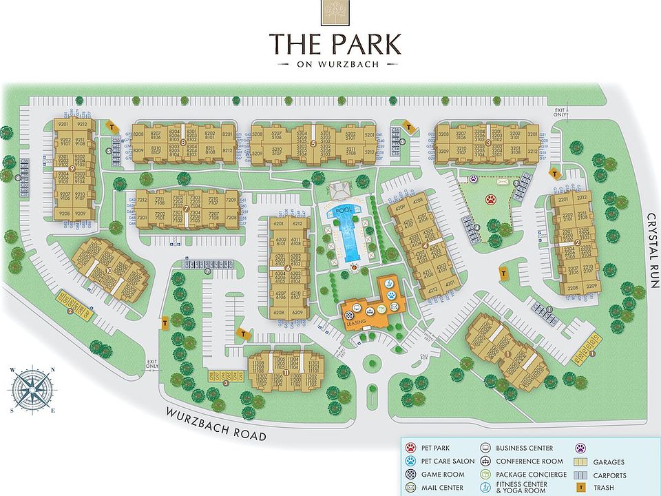 Park on Wurzbach community map
