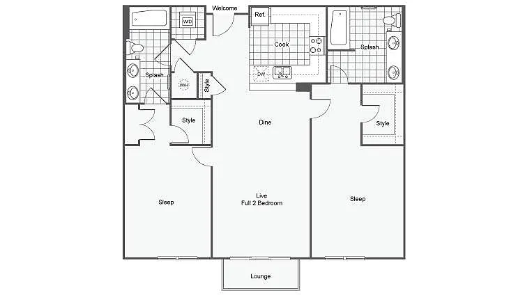 Floor plan The Forsyth I