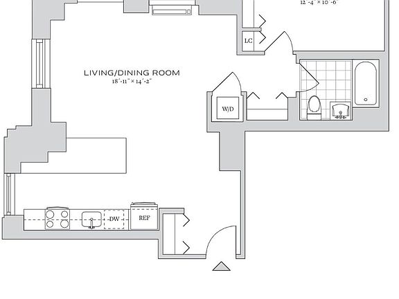 2nd image of 70 Pine St APT 4202