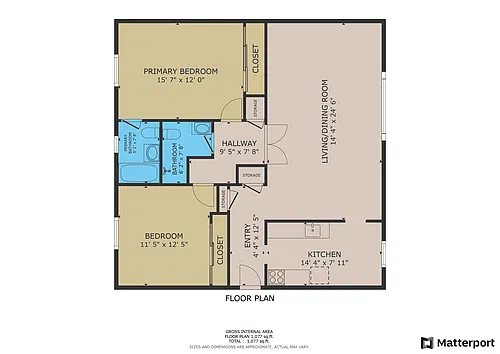 Floor plan 1077 EAST AVENUE