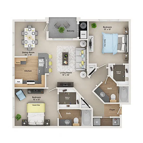 Floor plan The Estate (Cc)