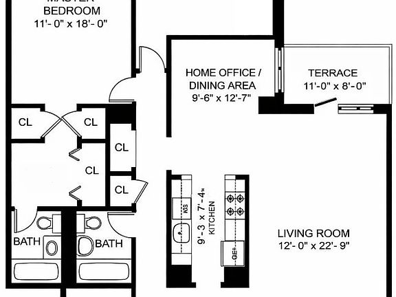 2nd image of 370 Ocean Pkwy APT 12A