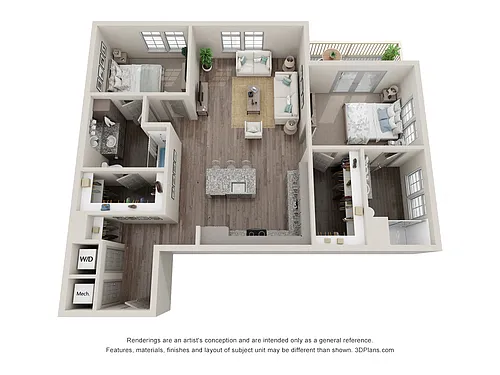Floor plan B1