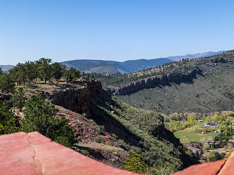 Eagle Canyon overlook from ranch