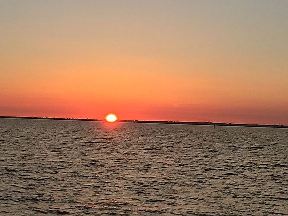 Spectacular sunsets.