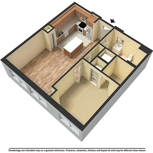 Floor plan B6 Plan B