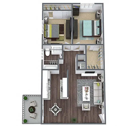 Floor plan B