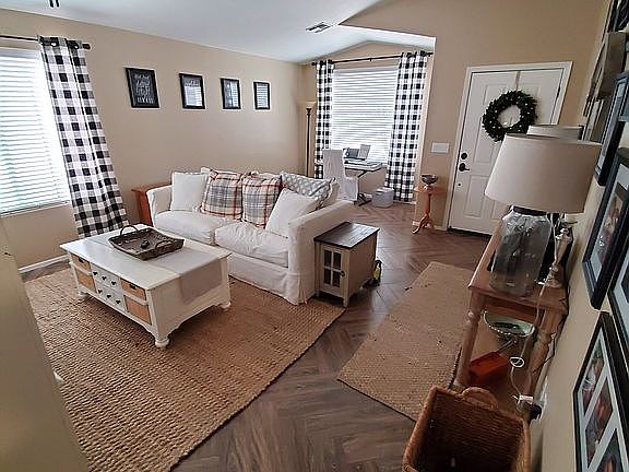 Living room entry