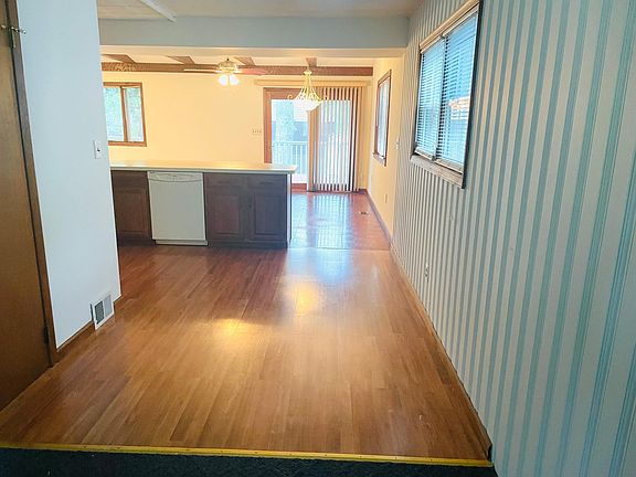 View from living room - open floor plan