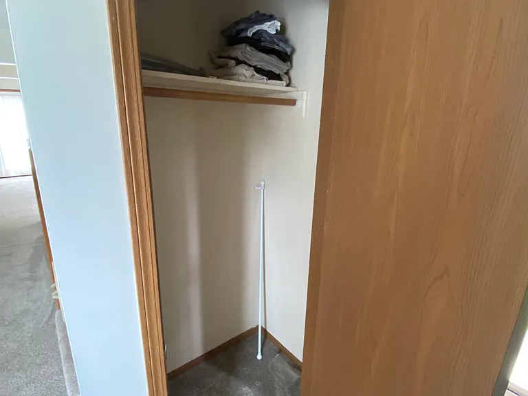 Front entry closet