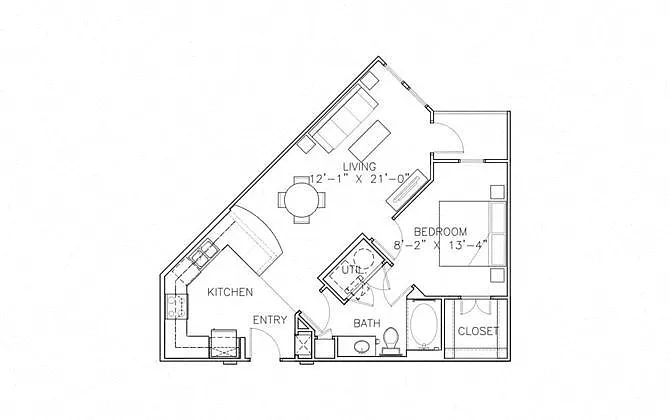Floor plan Iberville