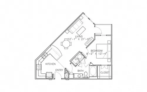 Floor plan Iberville