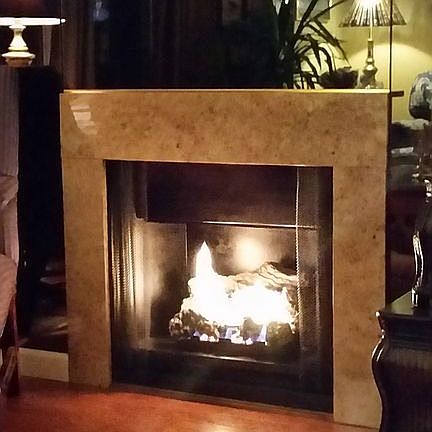Livingroom Fireplace