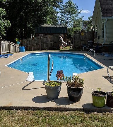 Fenced In Inground Pool!