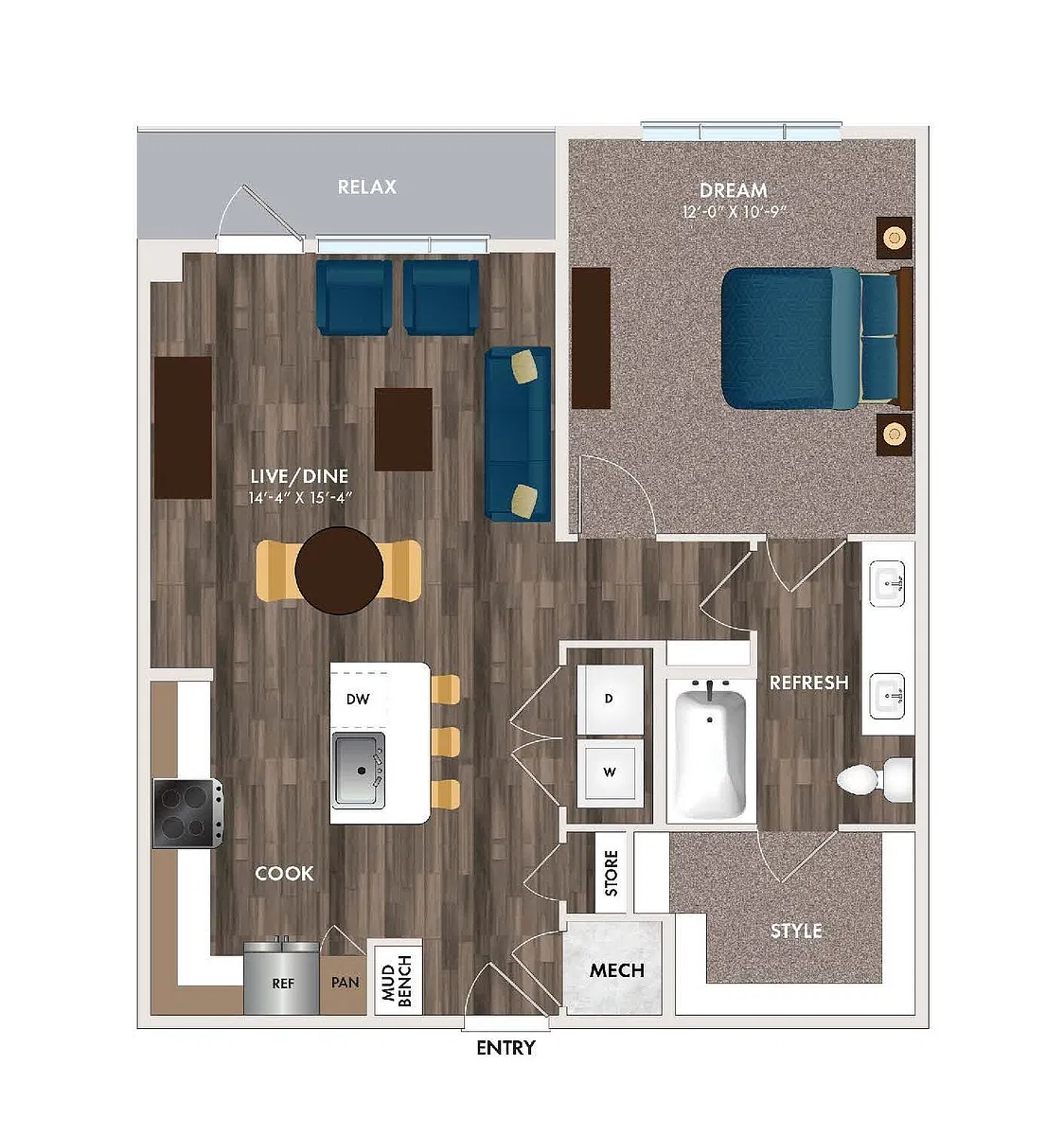 Floor plan A6