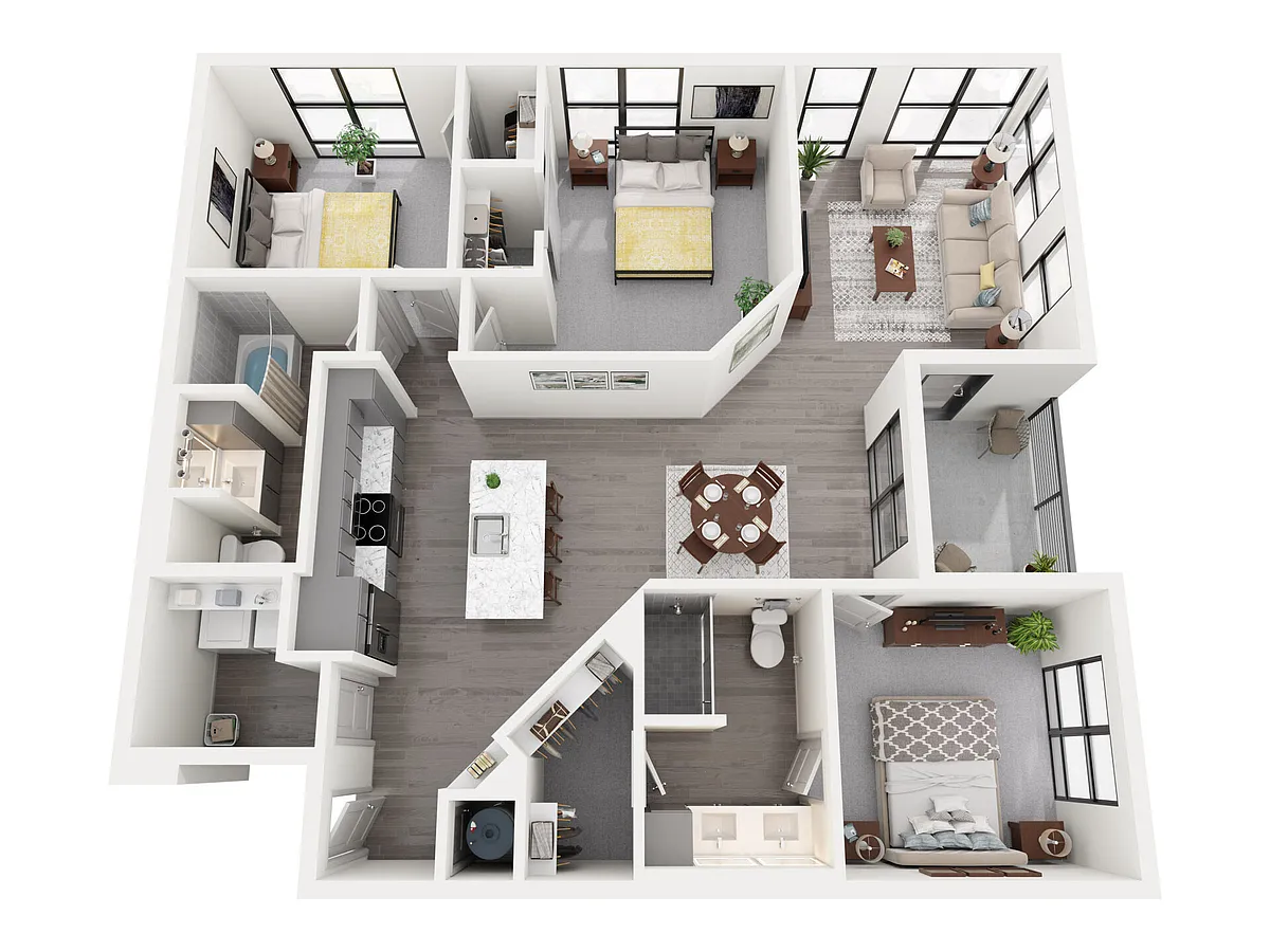 Floor plan C1