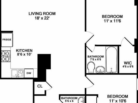 2nd image of 379 Broadway #4R