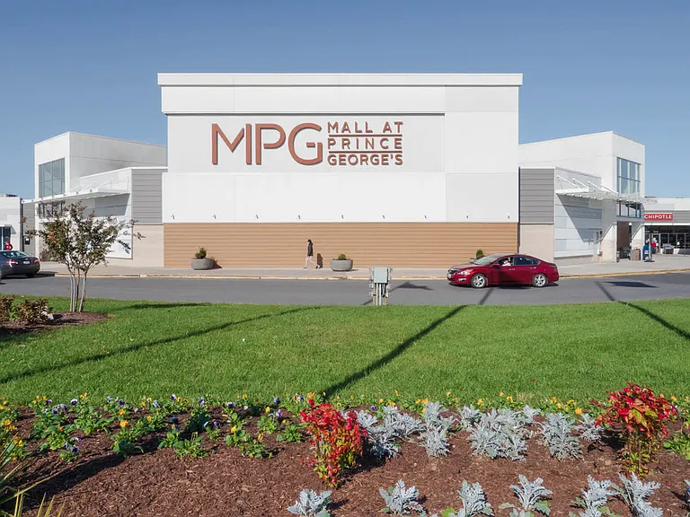 Steps away from dining and shopping at the Mall at Prince George's.