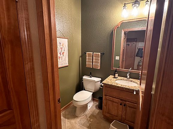 Main floor half bath.