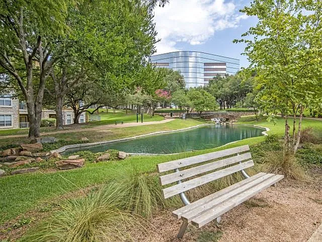 Expansive Park With Pond