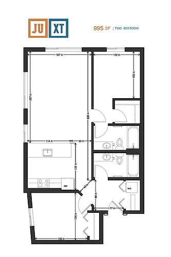 Floor plan 2X2