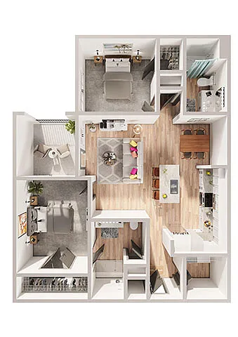 Floor plan B2