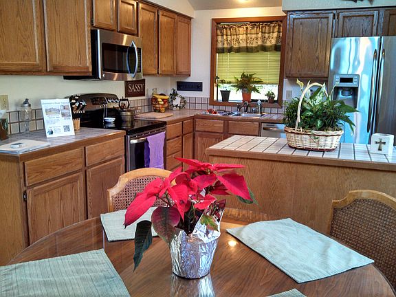 New stainless appliances. 