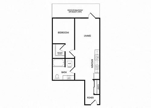 Floor plan A18