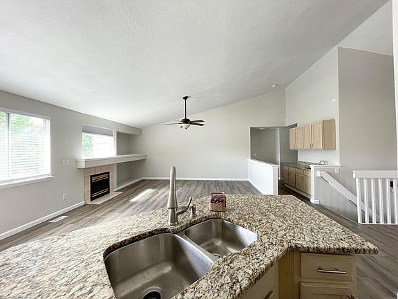 Kitchen view to Living room