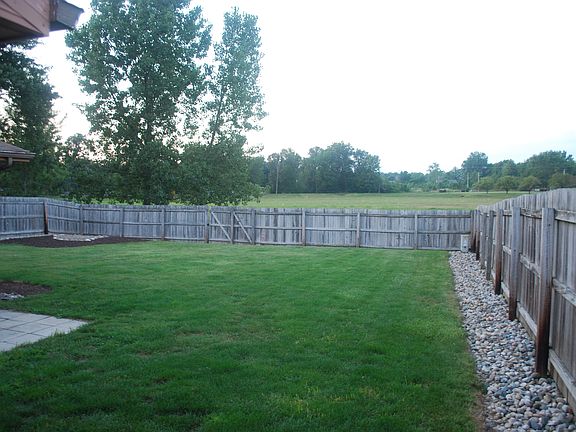 Backyard opens into meadow!