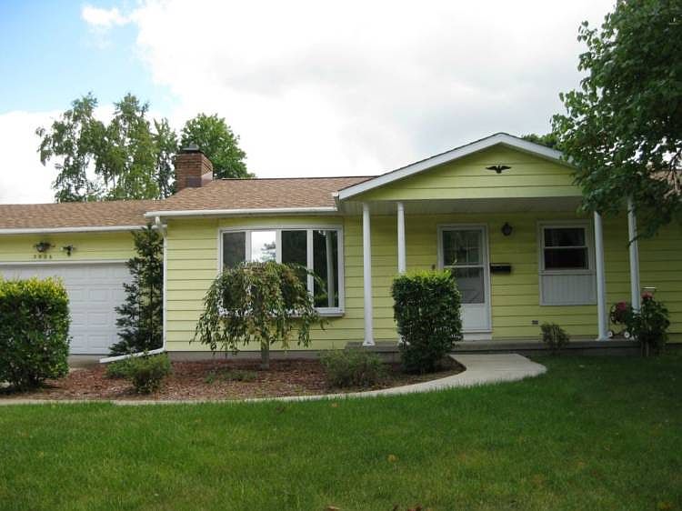 Original owner home, Weckesser built to buyers specifications.  Large living room with picture window and fireplace. This room flows into the open dining area, nice sized kitchen adjoins with a perfect floor plan. The slider from dining room opens to the covered porch, plus a patio and spacious yard. Good sized storage shed for yard equipment too. Large bath and a main floor laundry by the garage. New roofing installed July 2014 plus many new windows have been recently added What a nice benefit for a buyer.  Full block basement ready to be finished has a full bath already.  Chestnut Hill school and Northeast intermediate is close by.