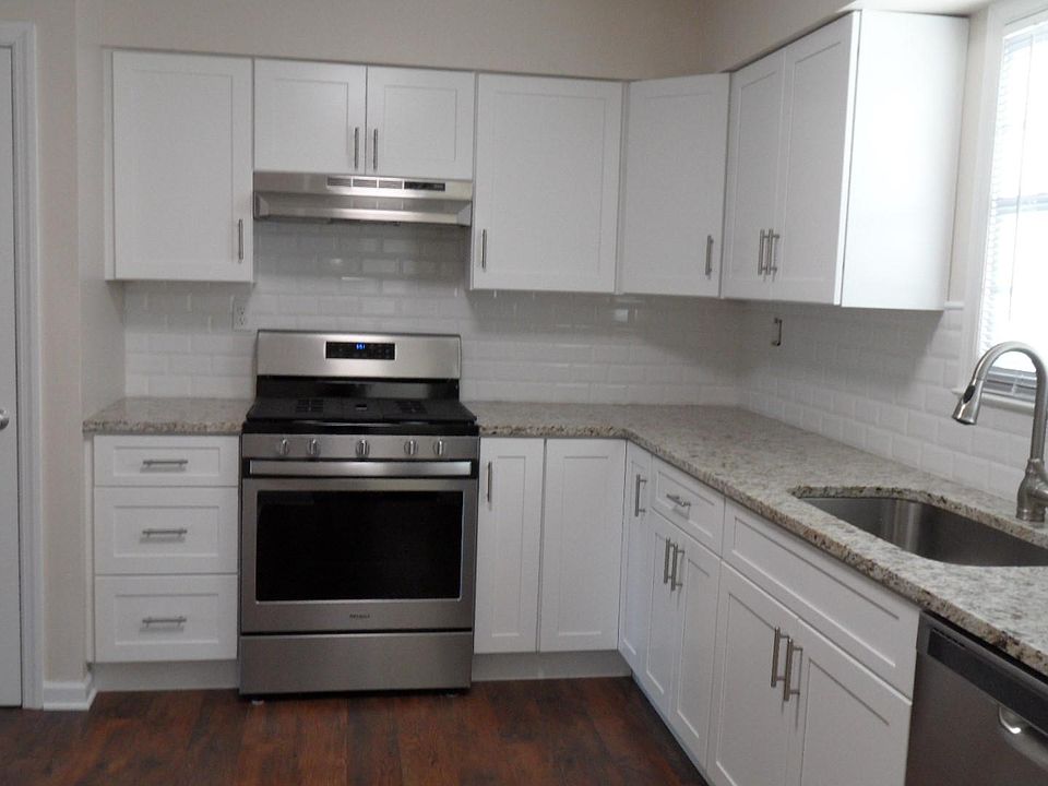Light, bright, all new kitchen